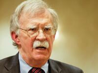 WASHINGTON, DC - AUGUST 17: Former National Security Adviser John Bolton speaks to reporters after speaking in a panel hosted by the National Council of Resistance of Iran – U.S. Representative Office (NCRI-US) at the Willard InterContinental Hotel on August 17, 2022 in Washington, DC. The NCRI-US held the panel to mark the 20th anniversary of their first press conference on the perceived threat of Iran’s nuclear weapons program. Recently the U.S. Justice Department announced charges against an Iranian operative for a plot to murder John Bolton. (Photo by Anna Moneymaker/Getty Images)