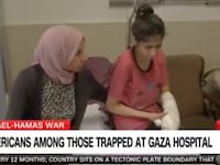 American teen Farah Abuolba says an Israeli strike in Gaza destroyed her hand.