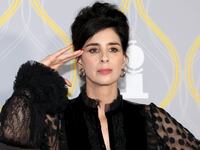 Sarah Silverman attends the Tony Awards