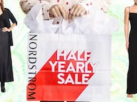 A photo illo illustration of Nordstrom Half Yearly Sale for the Looker.