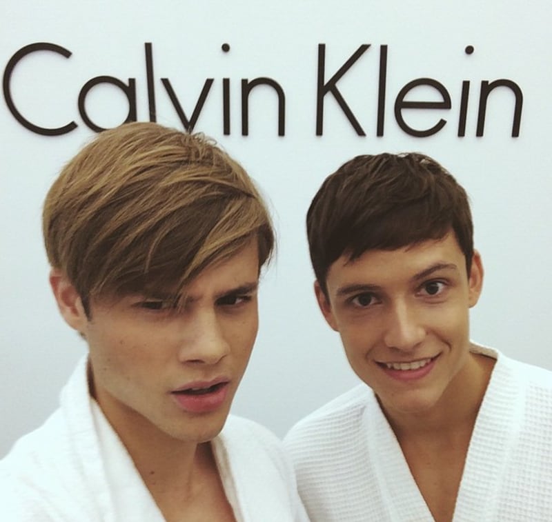 Bryce Alakai poses for a selfie on Instagram while on a modeling job in 2014.
