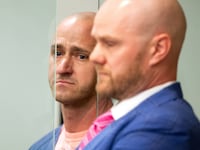 Joseph David Emerson appears in Multnomah County court in Portland, Oregon
