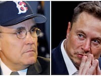 Rudy Giuliani and Elon Musk