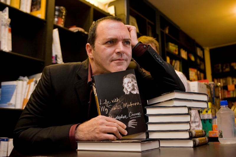 Christopher Ciccone at book signing.