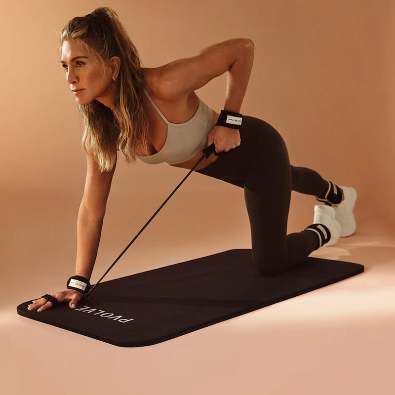 Jennifer Aniston x Pvolve sculpt anywhere bundle