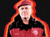 Curtis Sliwa of the Guardian Angels.