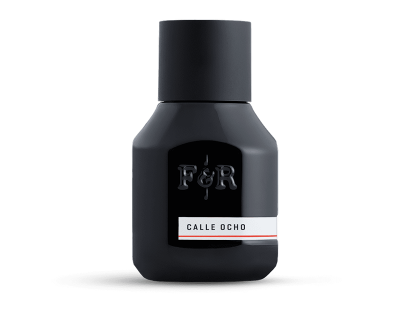 bottle of Calle Ocho by indie fragrance brand Fulton & Roark