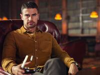 A photo including Theo James as Eddie Horniman in the series The Gentlemen on Netflix
