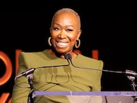 LOS ANGELES, CALIFORNIA - FEBRUARY 27: Joy Reid speaks onstage during the 2025 ESSENCE Black Women In Hollywood Awards at Fairmont Century Plaza on February 27, 2025 in Los Angeles, California. (Photo by Leon Bennett/Getty Images for ESSENCE)
