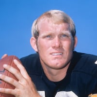 Pittsburgh Steelers quarterback Terry Bradshaw.