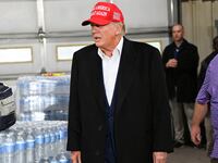 Donald Trump in East Palestine, Ohio