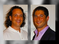 Scott Burman and his father, Jan Burman