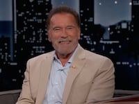 Arnold Schwarzenegger discusses Donald Trump’s weight on ‘Jimmy Kimmel Live.’