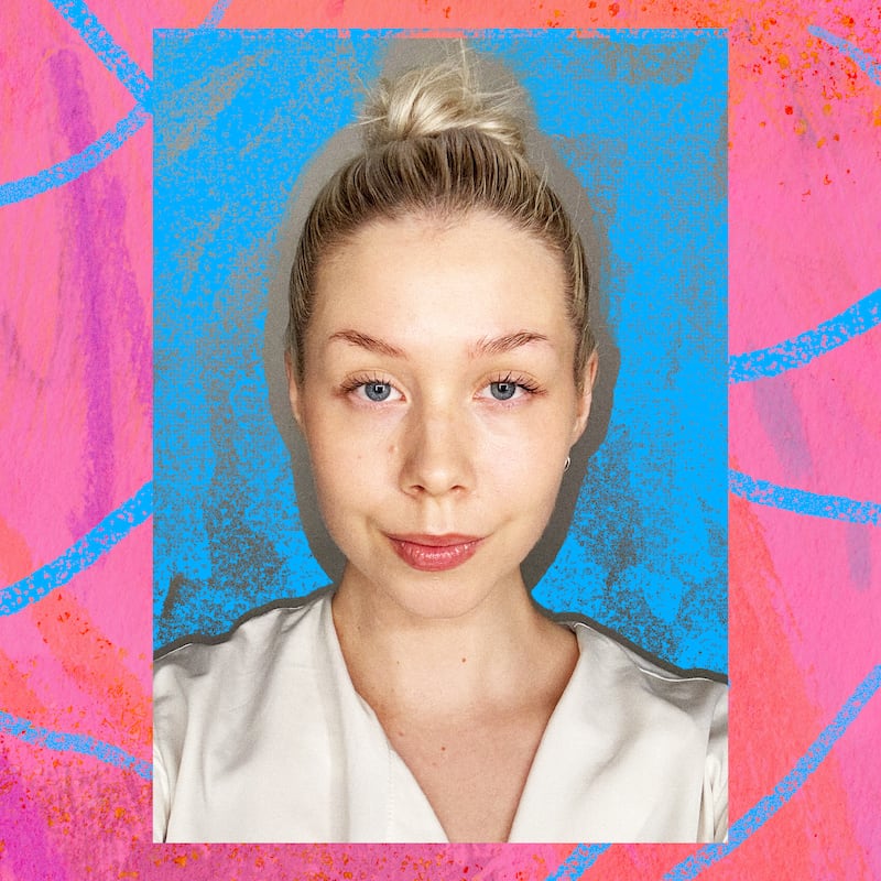 A photo illustration of Roosa Rahkonen.