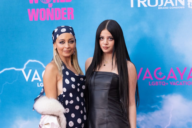 Nicole Richie and Harlow Madden attend the World Premiere Of "Stop! That! Train!" at Harmony Gold on May 18, 2026 in Los Angeles, California.