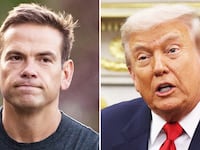 Lachland Murdoch and Donald Trump.