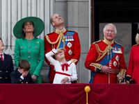 King Charles at the Trooping the Colour parade in 2023