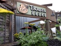Panera Bread sign California.