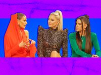 Dorit Kemsley, Erika Jayne, and Kyle Richards.