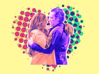 Photo illustration of Sarah Jessica Parker and John Corbett in 'And Just Like That.'