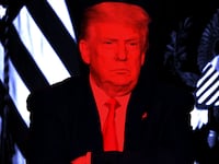 Donald Trump photo illustration, illo