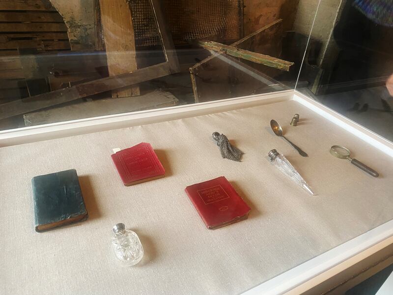 An exhibit at the The Tenement Museum in New York City.