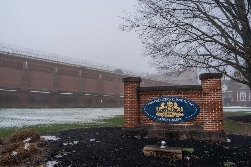 An exterior view of State Correctional Institution Huntingdon where Luigi Mangione, the suspect in United Healthcare CEO Brian Thompson's death, is being held, Huntingdon, Pennsylvania, on December 17, 2024.