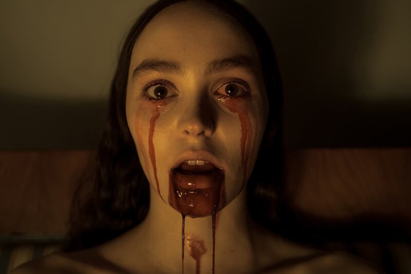Lily-Rose Depp stars as Ellen Hutter in director Robert Eggers’ Nosferatu.