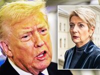 Donald Trump and Karin Keller-Sutter.
