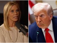 Cheryl Hines and Donald Trump