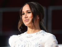 Meghan Markle appears onstage at the 2021 Global Citizen Live concert at Central Park in New York, Sept. 25, 2021.