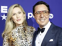Olivia Nuzzi and Ryan Lizza attend the CBS News White House Correspondents' Dinner After Party on April 29, 2023 in Washington, DC.