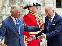 President Biden met King Charles