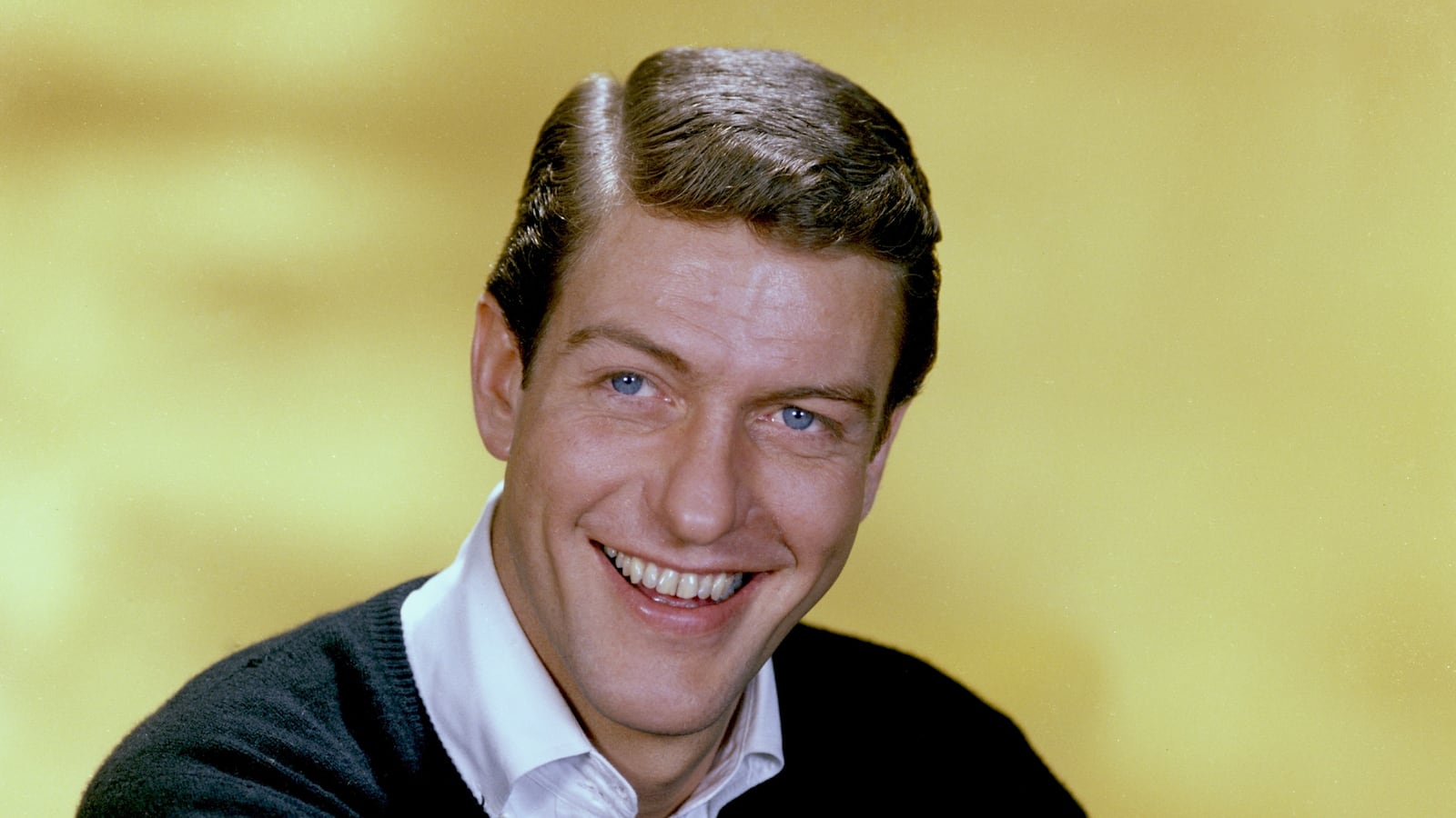 An early headshot of beloved actor Dick Van Dyke, circa 1960.