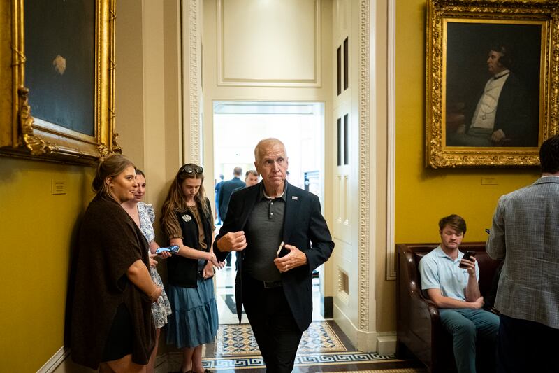 Republican Sen. Thom Tillis torched Donald Trump's "big beautiful bill" on Sunday for cuts to Medicaid.