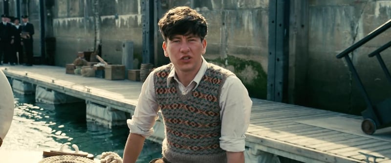 Barry Keoghan in the 2017 drama “Dunkirk.”