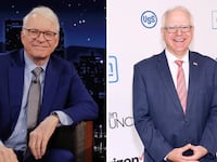 Steve Martin, Tim Walz