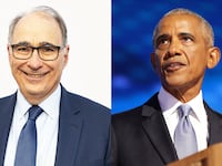 David Axelrod and Barack Obama