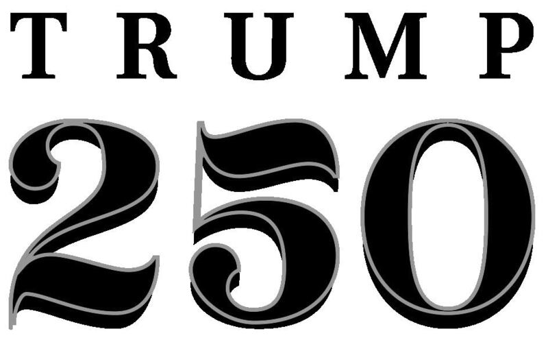 Trump 250 logo