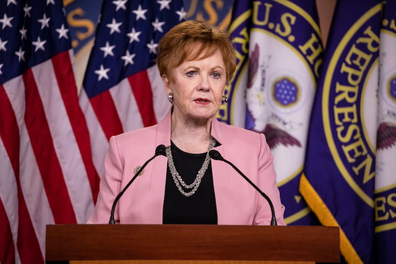 U.S. Rep. Kay Granger (R-TX) speaks during a news conference with other Republican members of the House of Representatives at the Capitol on July 21, 2020 in Washington, DC.