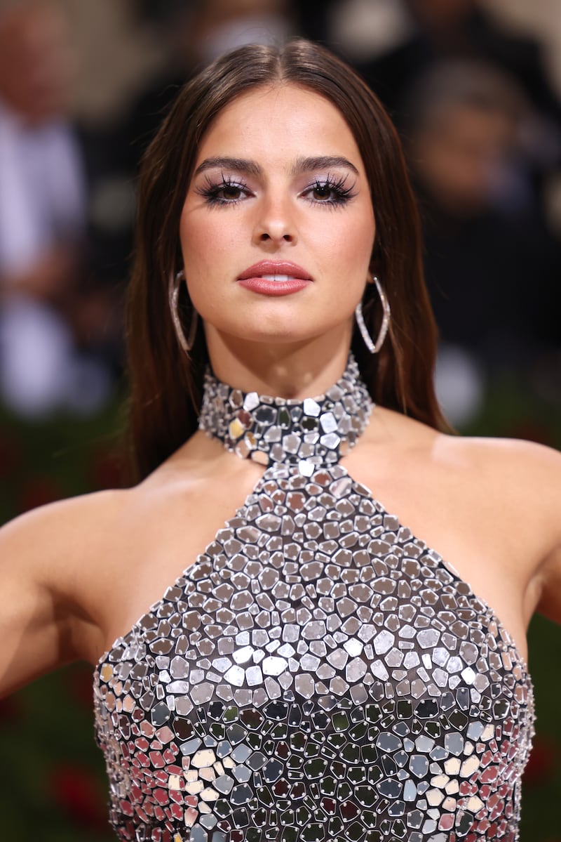 Addison Rae attends The 2022 Met Gala Celebrating "In America: An Anthology of Fashion" at The Metropolitan Museum of Art on May 02, 2022 in New York City.