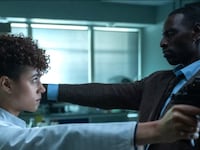 Nathalie Emmanuel and Omar Sy
