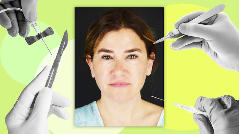 A photo illustration of Sarmela Sunder for Looker.