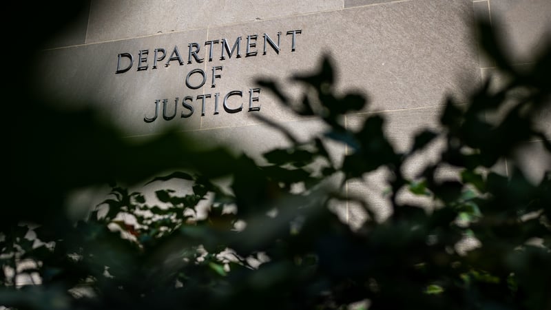 Department of Justice building in DC
