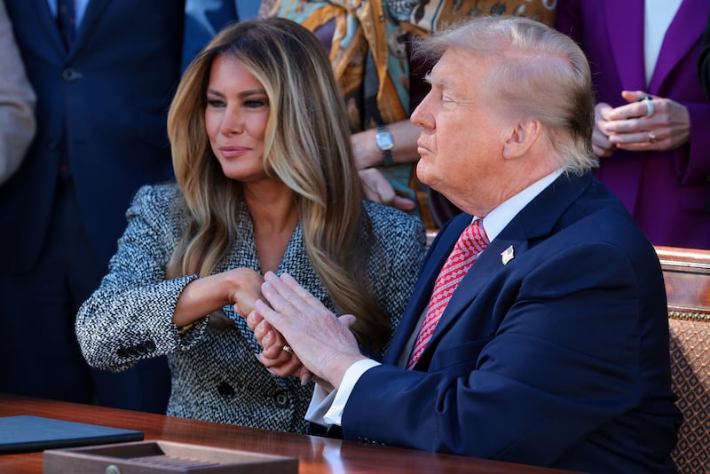 President Donald Trump and First Lady Melania Trump have never been photographed with Pope Leo XIV. Every sitting president since Dwight Eisenhower has met and been photographed with a pope.