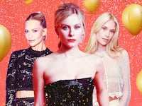 A photo illustration of Lola Bute, Mary Chateris, and Poppy Delevingne.