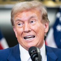 Donald Trump in Washington D.C., on June 13, 2024.