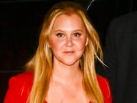 Amy Schumer is seen in Midtown