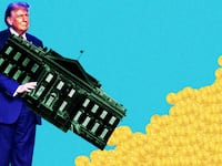 Donald Trump photo illustration