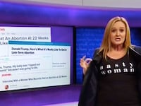 articles/2016/10/24/samantha-bee-gets-nasty-for-hillary-trump-confused-abortions-with-bear-attacks/161024-Wilstein-Sam-Bee-RECAP-tease_ynco5y